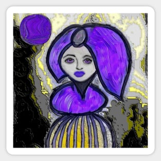 Purple Perfume Botticelli Sticker